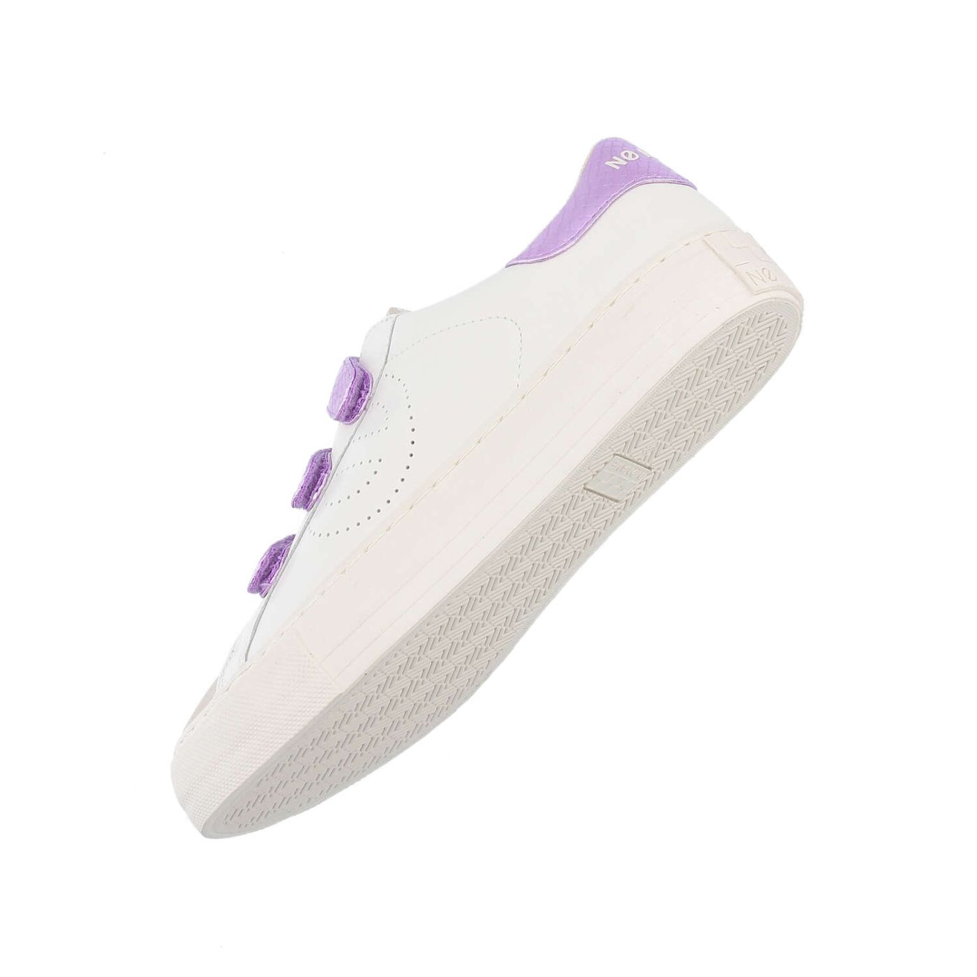 ARCADE STRAPSPERFO W - NAPPA/GLOW/JUNG - BLANC CASSE/GOLD/LILAS